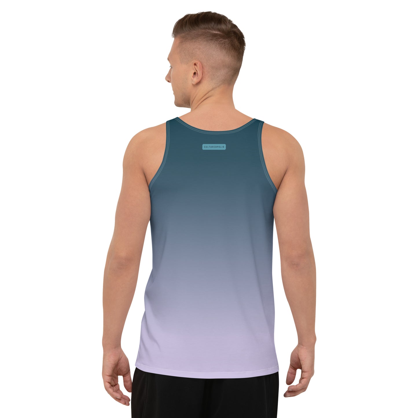 Athletic Tank Top – Midnight Ombre - Tank - Cultureopolis