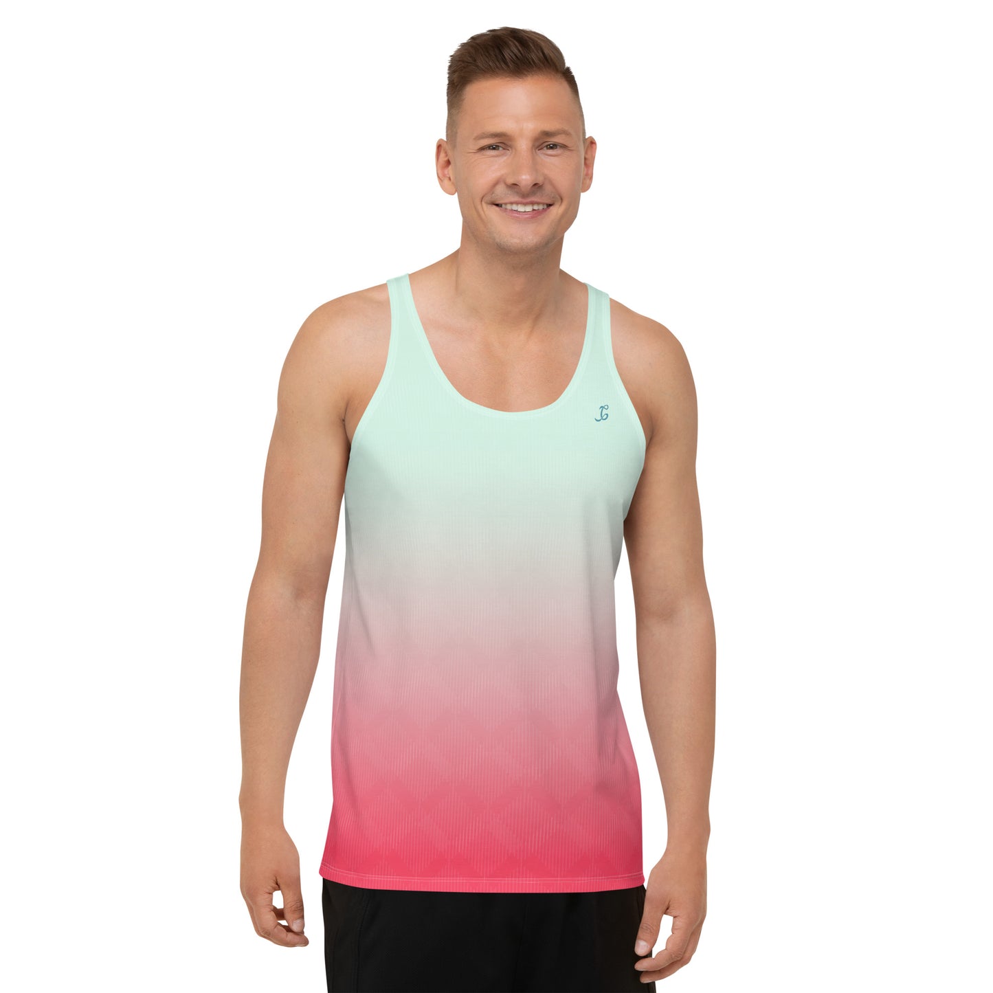 Athletic Tank Top – Sunset Ombre - Tank - Cultureopolis