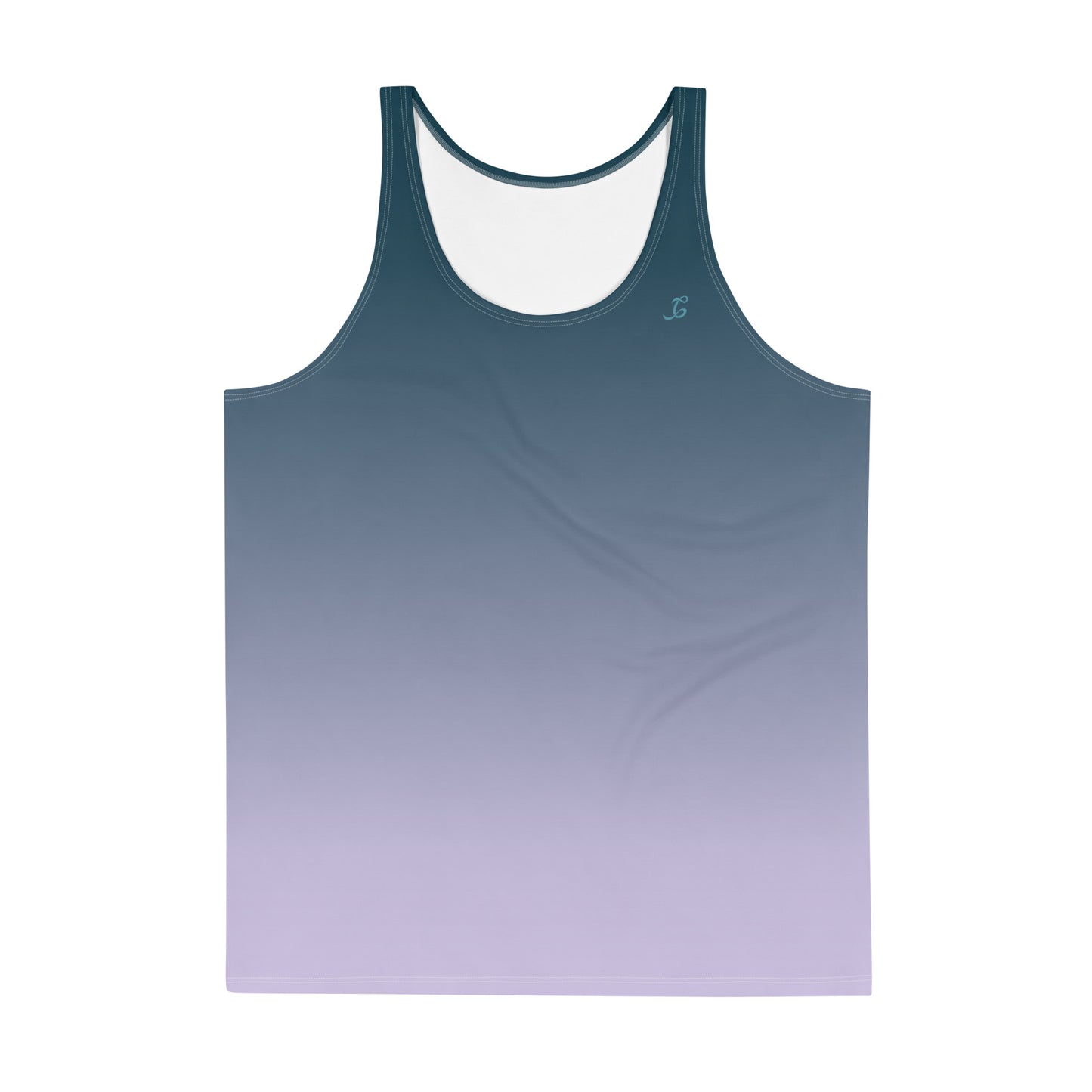 Athletic Tank Top – Midnight Ombre - Tank - Cultureopolis