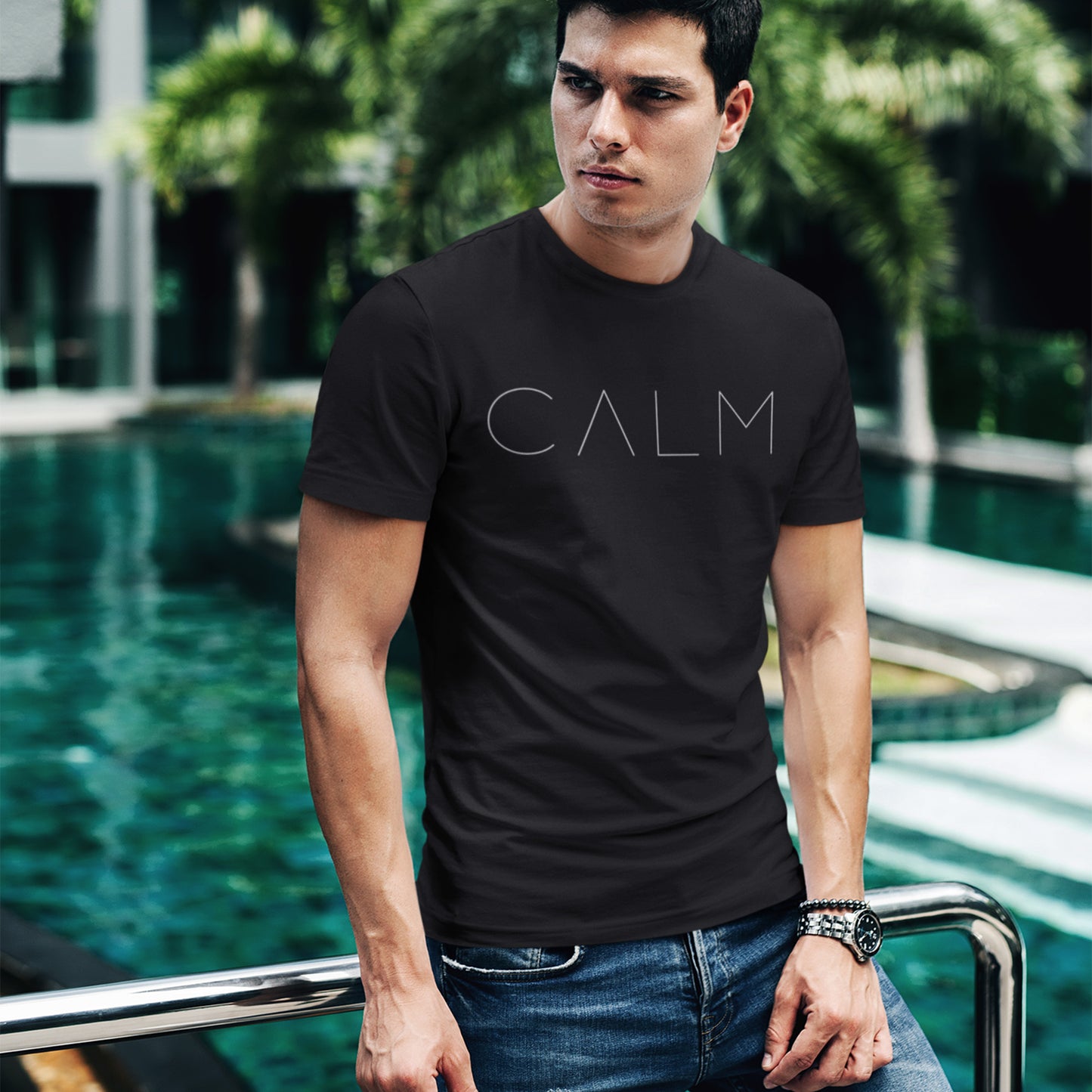 Premium Heavyweight T-Shirt – Calm - Cultureopolis