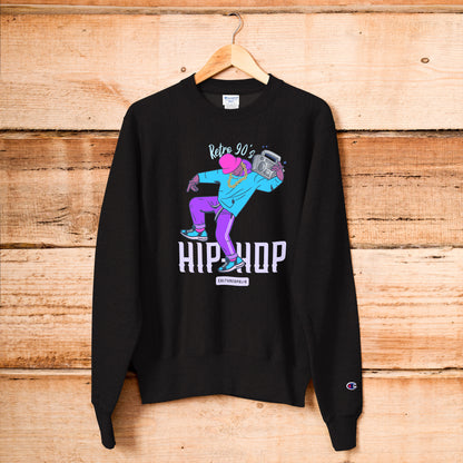 Champion Sweatshirt – Retro 90's Hip Hop - Sweatshirt - Cultureopolis