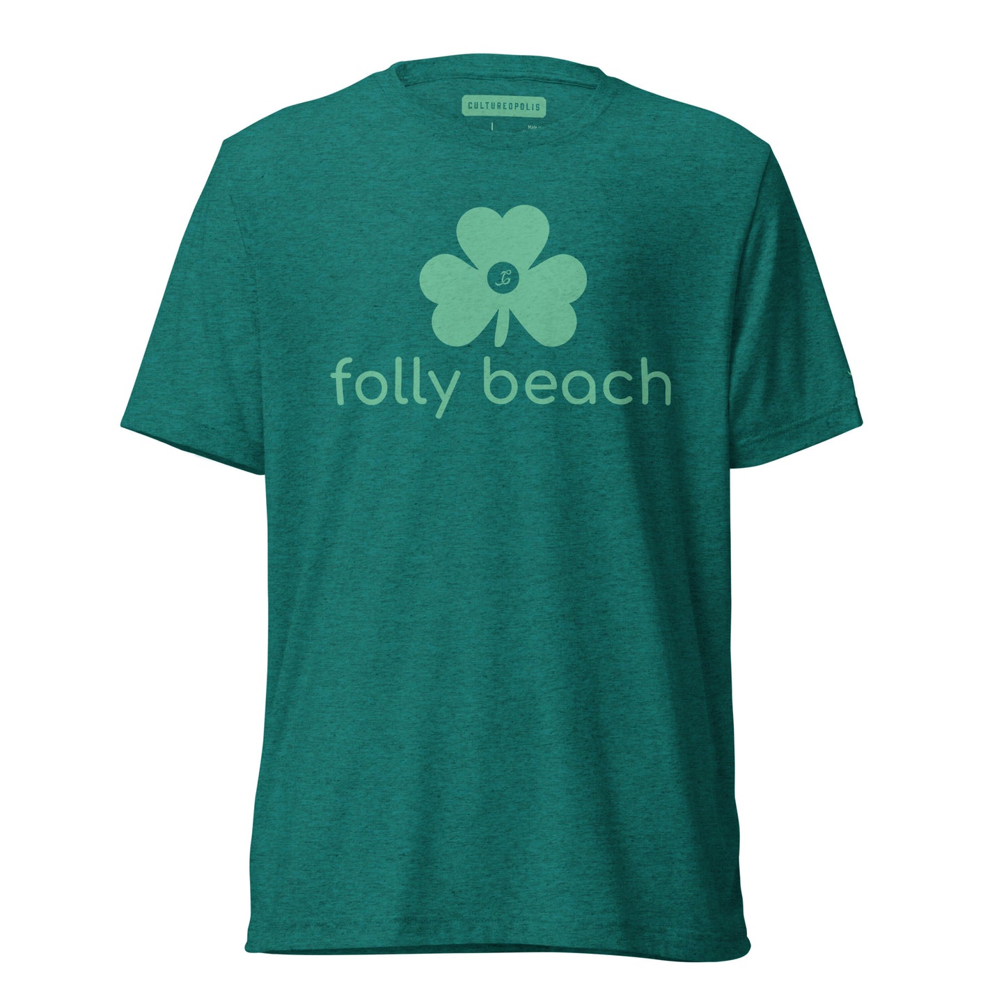 Trinity T-Shirt – Folly Beach – St. Patrick's Day - T-Shirt - Cultureopolis