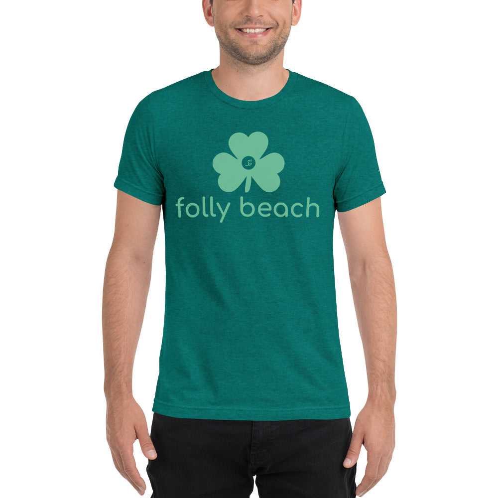 Trinity T-Shirt – Folly Beach – St. Patrick's Day - T-Shirt - Cultureopolis