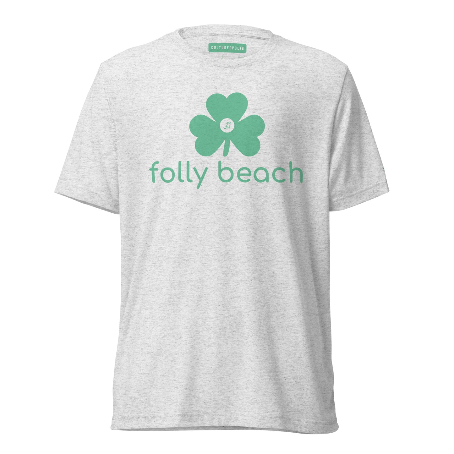 Trinity T-Shirt – Folly Beach – St. Patrick's Day - T-Shirt - Cultureopolis