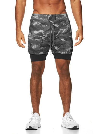 Men's 2-in-1 Sports Shorts - Sports Shorts - Cultureopolis