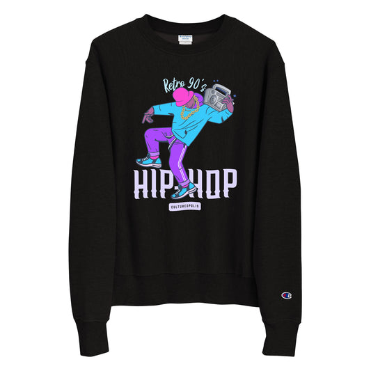 Champion Sweatshirt – Retro 90's Hip Hop - Sweatshirt - Cultureopolis