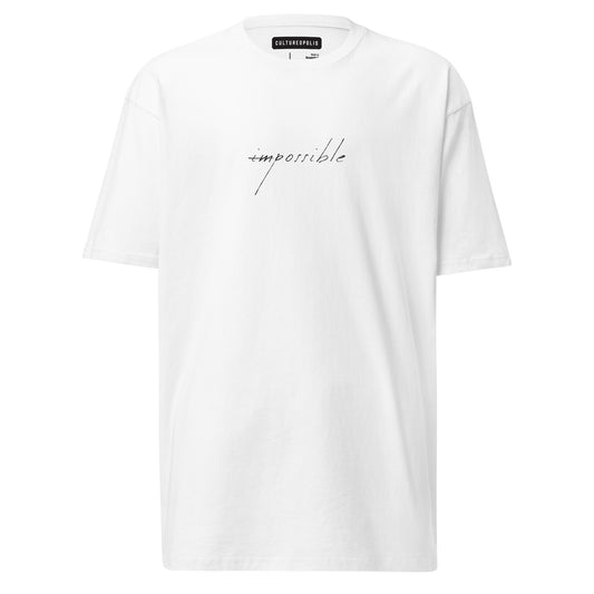 Premium Heavyweight T-Shirt – Possible - T-Shirt - Cultureopolis