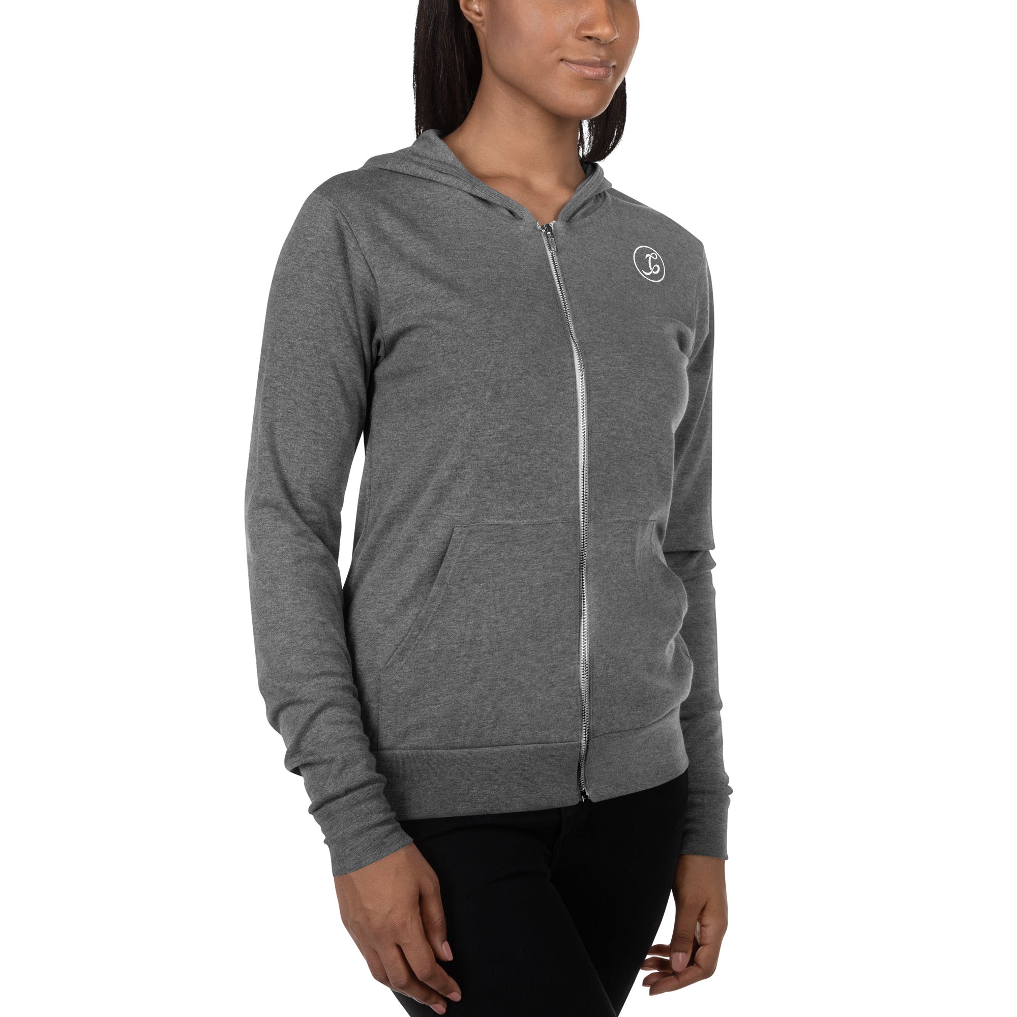 Thin zip hotsell up hoodie