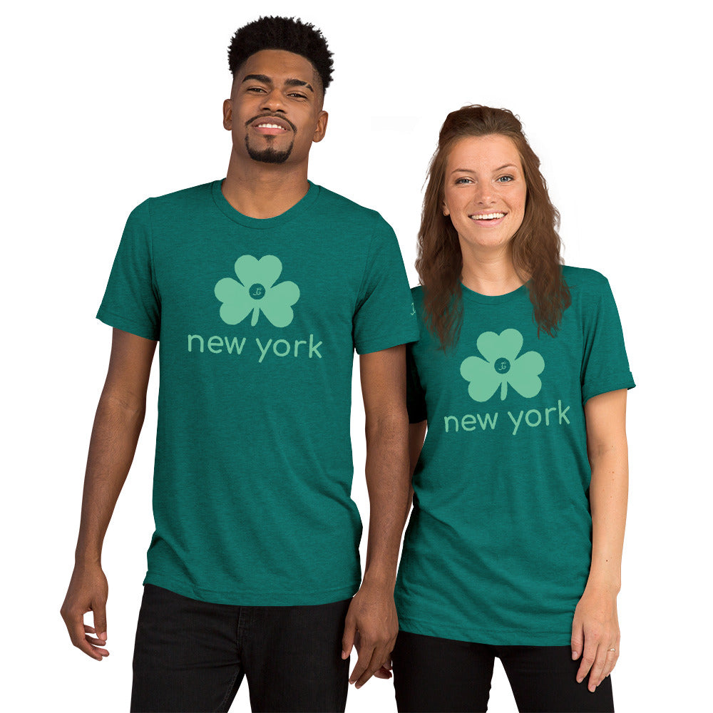 Trinity T-Shirt – Shamrock City – New York - T-Shirt - Cultureopolis