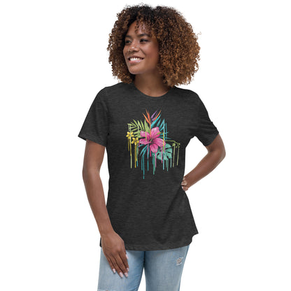 Soothe Women's T-Shirt – Melting Petals - T-Shirt - Cultureopolis